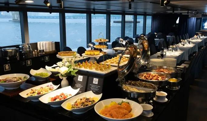 Hangang River E-land Ferry Sunset Dinner Cruise - from Yeouido - main view