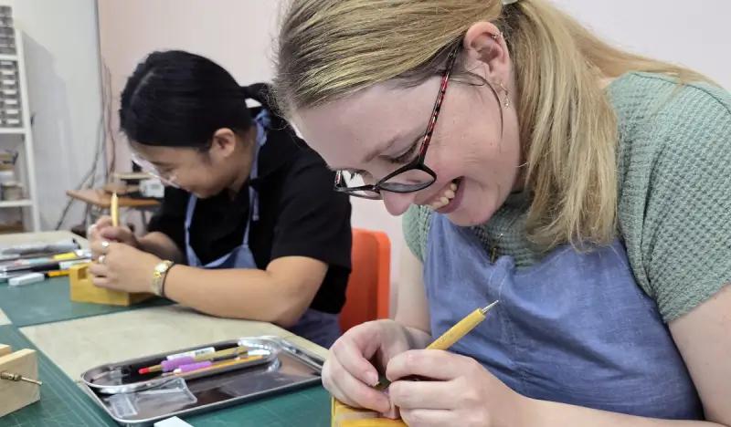 Korean Stone Seal Making Class in Euljiro - main view
