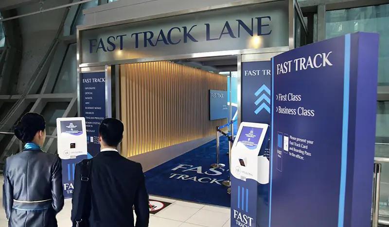 Bangkok Suvarnabhumi International Airport Fast Track Immigration Service - main view