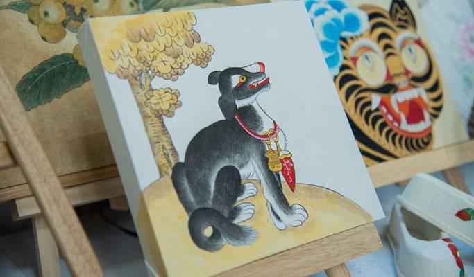 Traditional Korean Folk Painting 1 Day Class in Daegu - main view