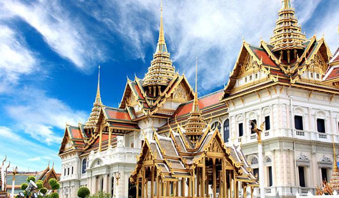Bangkok Grand Palace + Temples + Boat Trip Half Day Tour - main view