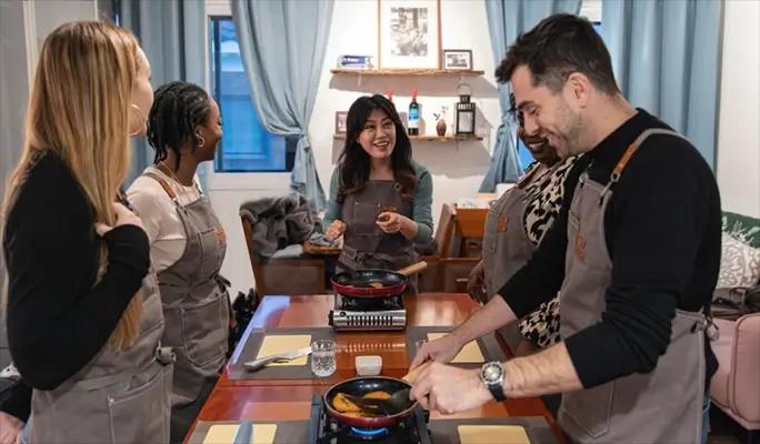 Kimchi Dish Cooking Class + Wine Pairing Experience in Seochon - main view