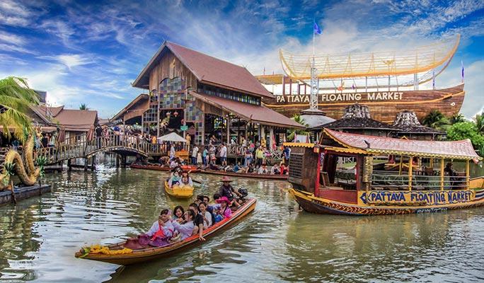 Pattaya Floating Market Half Day Tour (Morning/Afternoon) (+ Hotel Transfer) - main view