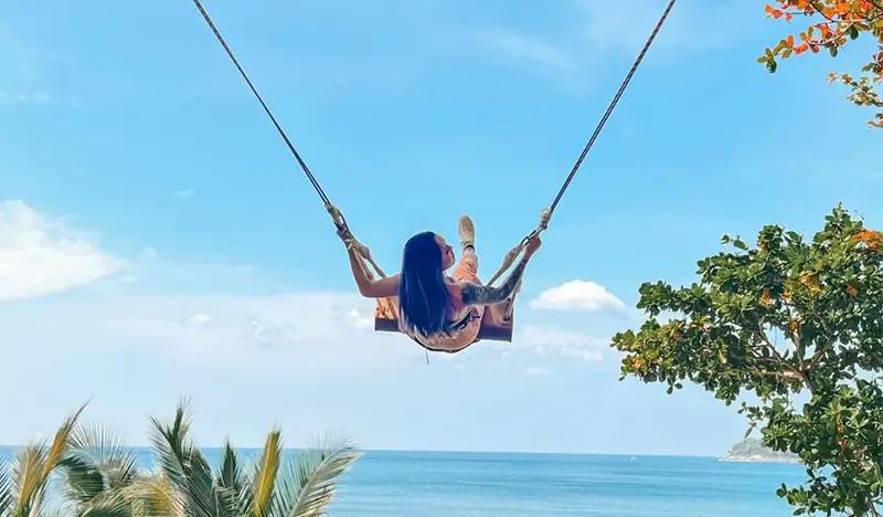 Rock Beach Swing Phuket Discount Ticket - main view