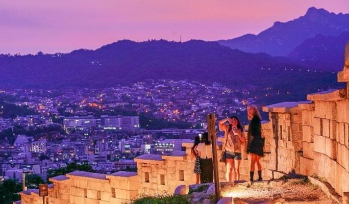 Seoul Night Group Tour: Gwangjang Market + Changgyeonggung Palace + Cheonggyecheon Stream + Naksan Park - main view