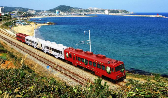East Coast Sea Train Ticket Reservation: Gangneung ↔ Chuam - main view