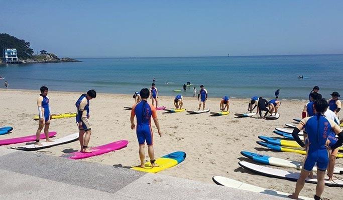 Surf Lesson & Surfboard Rental at Songjeong Beach, Busan - main view