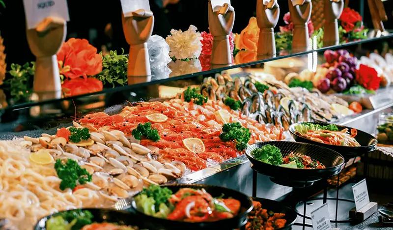 Stock.Room Seafood & International Dinner Buffet at Kimpton Maa-Lai Hotel in Bangkok - main view