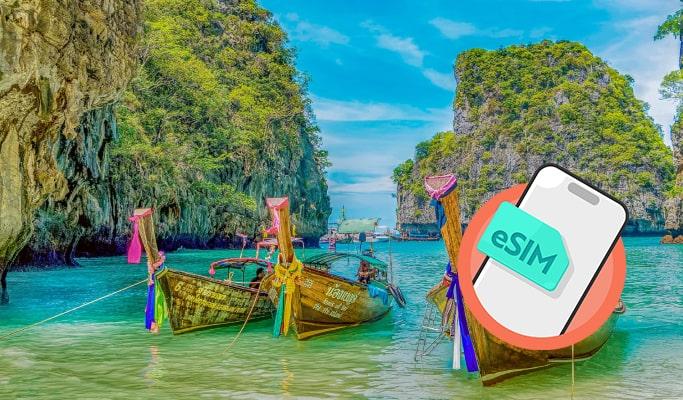 [Android/iPhone] Thailand 4G Data & Voice eSIM (10 days) for Travelers - main view