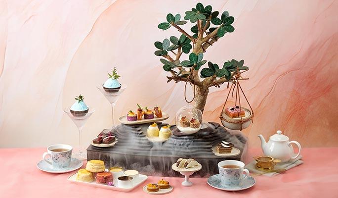 The Verdant Afternoon Tea at Sindhorn Kempinski Hotel Bangkok - main view