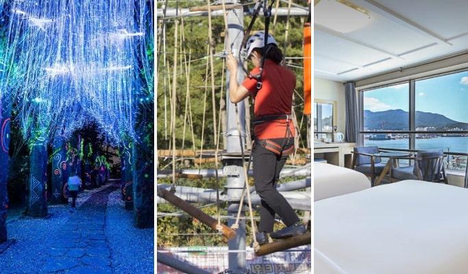 Tongyeong Hansan Hotel + Dpirang & Adventure Tower Entrance Ticket Package - main view