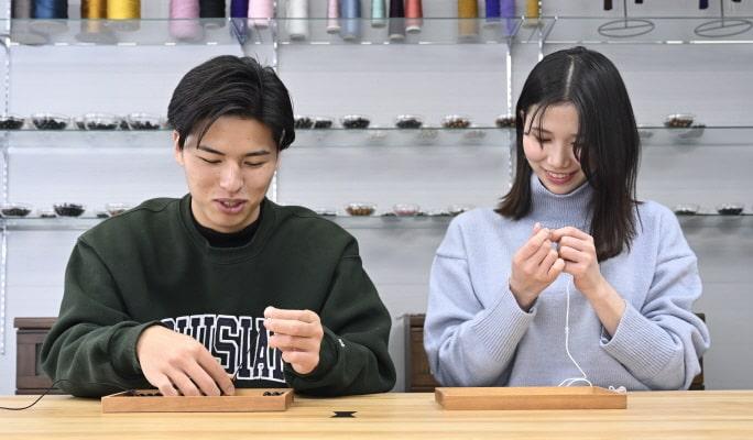 Prayer Beads Bracelet Making Experience in Kyoto - main view