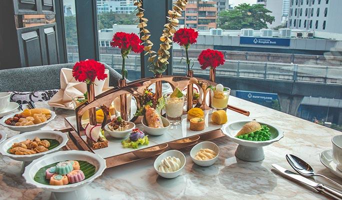 The Garden Lounge Afternoon Tea at Hyatt Regency Bangkok - main view