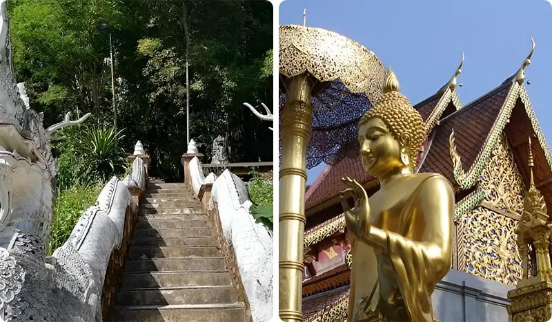 Chiang Mai Doi Suthep + Wat Pha Lat Monk's Trail Hiking Tour (Join-in/Private) - main view