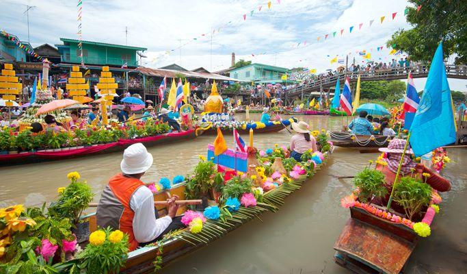 Damnoen Saduak Floating Market Half Day Tour (+ Maeklong Railway Market) - main view