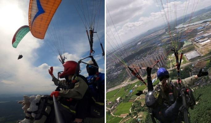 Tandem Paragliding in Daegu - main view