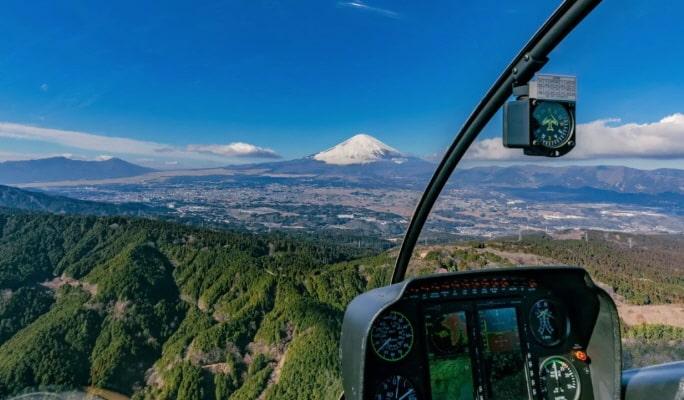 Private Helicopter Tour: Mt. Fuji Helicopter Tour - main view