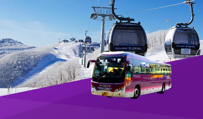 Seoul/Airport ↔ High1 Ski Resort Shuttle Bus - main view
