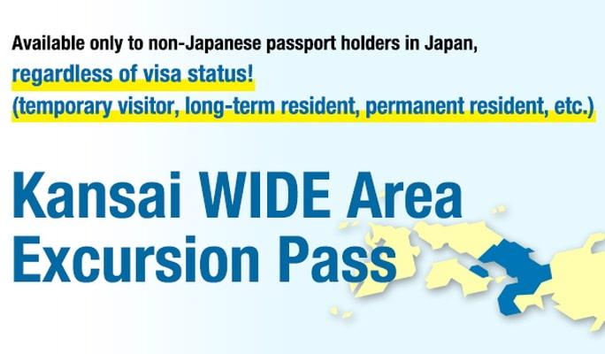 Kansai Wide Area Excursion Pass (3-Day Pass) - main view