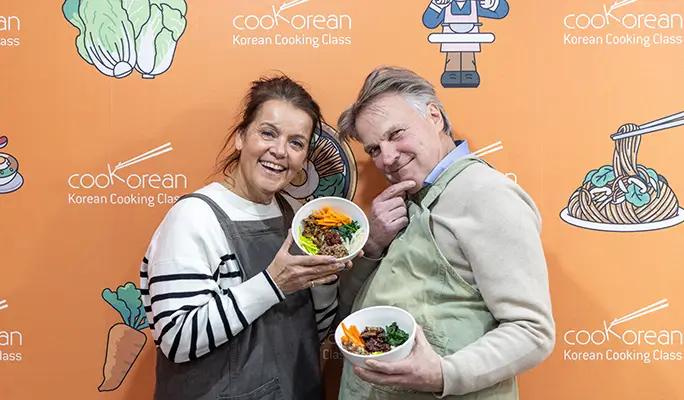 Authentic Korean Cooking Class with a Local Market Tour near Hongdae/Mangwon - main view