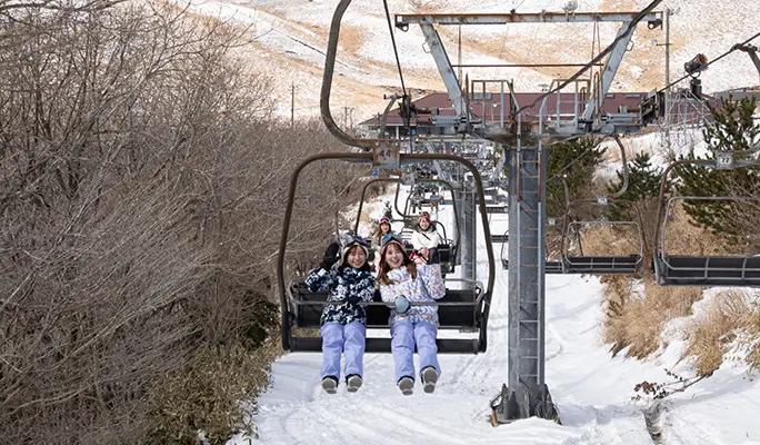Kuju Forest Park Skiing Ground: 1 Day Ski/Snow Sled Tour - from Fukuoka - main view