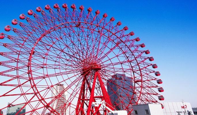 Osaka HEP FIVE Ferris Wheel - main view