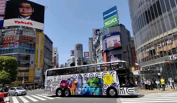 SHIBUYA STREET RIDE Sightseeing Bus Tour - Shibuya Connected Route - main view