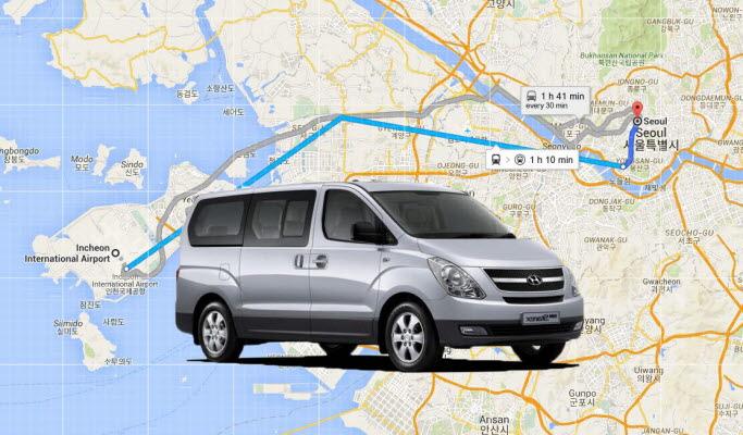 Incheon/ Gimpo Airport ↔ Seoul Private Van & Bus Transfer - Airport Taxi (24/7) with Airport Hall Picketing Service - main view